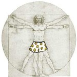 da Vinci's Vitruvian Man: Circa 1490